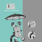Electric Bicycle Cell Phone Holder Umbrella
