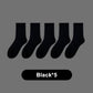 Anti-Odor Graphene Crew Socks - 5 Pairs/Set