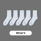 Anti-Odor Graphene Crew Socks - 5 Pairs/Set