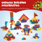 🥳2026 HOT SALE🥳💞50K+ SOLD!🔵🟡 LAST DAY 50% OFF! Magnetic Building Set – Learn geometry & spatial skills. 6‑sided magnets, see‑through colors. A gift that grows brains! 🧠✨