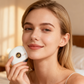 🍃 Enhance serum absorption, Smooth out wrinkles - Electric Bian Stone Gua Sha Tool With Heat & Vibration
