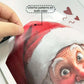 Christmas Santa & Snowflake Window Sticker