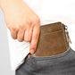 Men's Zipper Bifold Wallet with 9 Card Slots