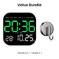 🔥HOT SALE 50%OFF🔥Multifunctional Digital Alarm Clock for Home & Office