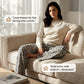 Women's High-Waist Leopard Straight-Leg Pants
