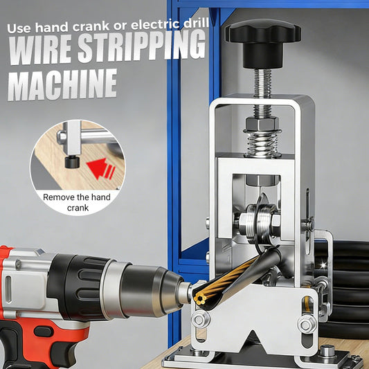 ⚙️ 50% OFF NOW! 🔌 Wire Stripping Machine for 1-25mm Wires – Automatic Feed, Adjustable Blades & High Efficiency 🛠️