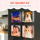 Clear Acrylic DIY Fridge Magnet Kit