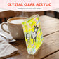 Clear Acrylic DIY Fridge Magnet Kit