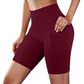 Women's High-Waist Tummy Control Yoga Shorts