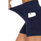 Women's High-Waist Tummy Control Yoga Shorts