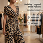 🎁New arrival 49% OFF💥Leopard Print V-Neck Wide-Leg Jumpsuit