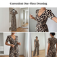 🎁New arrival 49% OFF💥Leopard Print V-Neck Wide-Leg Jumpsuit