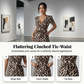 🎁New arrival 49% OFF💥Leopard Print V-Neck Wide-Leg Jumpsuit