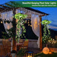 ☀️ 50% OFF 🌿 Solar Ivy Lights with Artificial Leaves – Waterproof LED Garland with 8 Lighting Modes ✨