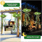 ☀️ 50% OFF 🌿 Solar Ivy Lights with Artificial Leaves – Waterproof LED Garland with 8 Lighting Modes ✨