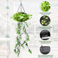 ☀️ 50% OFF 🌿 Solar Ivy Lights with Artificial Leaves – Waterproof LED Garland with 8 Lighting Modes ✨