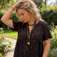 ✨Summer Hot Sale-50% Off!!👗📿Women's V-Neck Leopard Print Maxi Dress