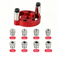 ⏰🔥LIMITED TIME 50% OFF! ⚙️ Self-Centering Dowel Jig Kit – Precision Woodworking, Adjustable Bushings & Durable Aluminum 🔨📏✨