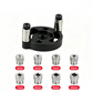 ⏰🔥LIMITED TIME 50% OFF! ⚙️ Self-Centering Dowel Jig Kit – Precision Woodworking, Adjustable Bushings & Durable Aluminum 🔨📏✨
