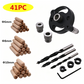 ⏰🔥LIMITED TIME 50% OFF! ⚙️ Self-Centering Dowel Jig Kit – Precision Woodworking, Adjustable Bushings & Durable Aluminum 🔨📏✨