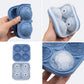 Silicone Soccer Ball Ice Cube Tray – 5.5 cm Cubes, Slow-Melting, Leak-Proof Design, 4 Colors, Perfect for Game Nights & Cocktails 🥂