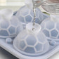 Silicone Soccer Ball Ice Cube Tray – 5.5 cm Cubes, Slow-Melting, Leak-Proof Design, 4 Colors, Perfect for Game Nights & Cocktails 🥂
