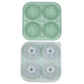Silicone Soccer Ball Ice Cube Tray – 5.5 cm Cubes, Slow-Melting, Leak-Proof Design, 4 Colors, Perfect for Game Nights & Cocktails 🥂