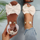 🌺Last Day Special Price💐Stylish Pearl Ankle Strap Sandals