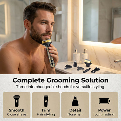 Men's Professional Hair Clipper & Trimmer Set🍃Delivered within five working days