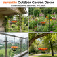 💖🐦 Heart-Shaped Bird Feeder – Floral, Hanging,Perfect for Backyard or Balcony 🏡💕🌼🎀