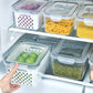 ⏰️SUMMER HOT SALE⌛️3PCS Fruit Storage Container Set for Fridge with Removable Colander