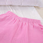 Button-down shirt and shorts, 2-piece set