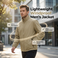 Men's Loose-Fit Casual Stand-Up Collar Jacket
