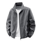 Men's Loose-Fit Casual Stand-Up Collar Jacket