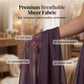 Women's Flowy Victorian-Inspired Lace Trim Dress
