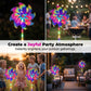 📢📢49% OFF !! ⏰Solar Powered Rainbow Pinwheel Garden Light