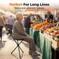 Folding Walking Cane with Seat
