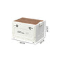 🔥Limited-time 49%off-📦Collapsible Camping Storage Box with Wooden Lid