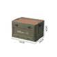 🔥Limited-time 49%off-📦Collapsible Camping Storage Box with Wooden Lid