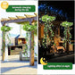 💐50% OFF! Solar-Powered Hanging Milan Grass Light – Elegant Garden Decor 🏮✨【Limited Time】