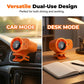 2026 New⏳Limited-time Special Price: £9.99!!🔥Hands-Free Personal Cooling Fan with LED Display For Car