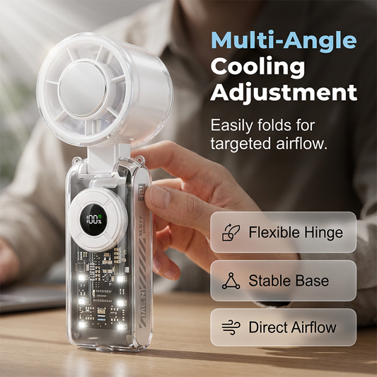 Semiconductor Cooling Handheld Fan