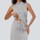 💥Up to 50% off ！Women’s 2-Piece Tank Top & Mini Skirt Set 👗 – Breathable Stretch Activewear, Flattering Fit, S-2XL, for Gym, Lounge & Summer Outings