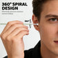 Stainless Steel Ear Picks 6-Piece Set with Storage Tube