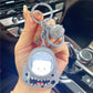Starry Sky LED Glowing Keychain Pendant