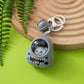 Starry Sky LED Glowing Keychain Pendant