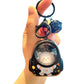 Starry Sky LED Glowing Keychain Pendant