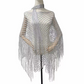 🏆 Last Day Special Price £10.99! 💐Summer Metallic Crochet Cover-Up – Lightweight, Flowy & Effortlessly Stylish summer outfit