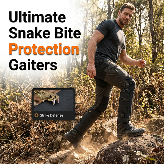 🥳 50% OFF! 🥳 Outdoor Protective Leg Gaiters for Hiking and Hunting