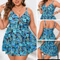 👙New Arrival 50% OFF! ☀️Women’s Spaghetti Straps Mini Swimdress & Triangle Bottom  Plus Size Set